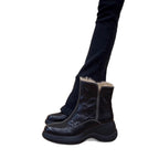Damen Winterstiefel mit bequemem Innenfutter und rutschfester Sohle R&B