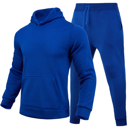 Damen Sportliches Hoodie- und Jogginghose-Set aus hochwertigem Baumwollmix R&B