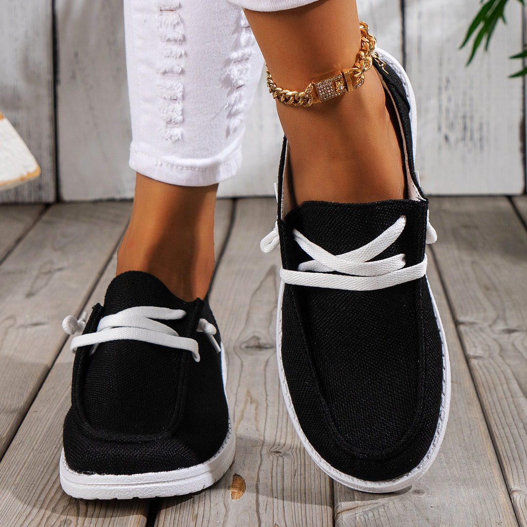 Damen Bequeme Slip-On Schuhe mit atmungsaktivem Obermaterial R&B