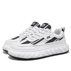Damen Sportliche Lauf-Sneaker mit dickem Profil und atmungsaktiver Oberfläche R&B