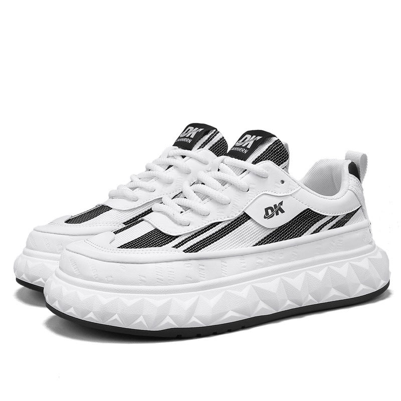 Damen Sportliche Lauf-Sneaker mit dickem Profil und atmungsaktiver Oberfläche R&B