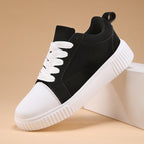 Damen Fashion Sneakers mit atmungsaktivem Obermaterial und rutschfester Sohle