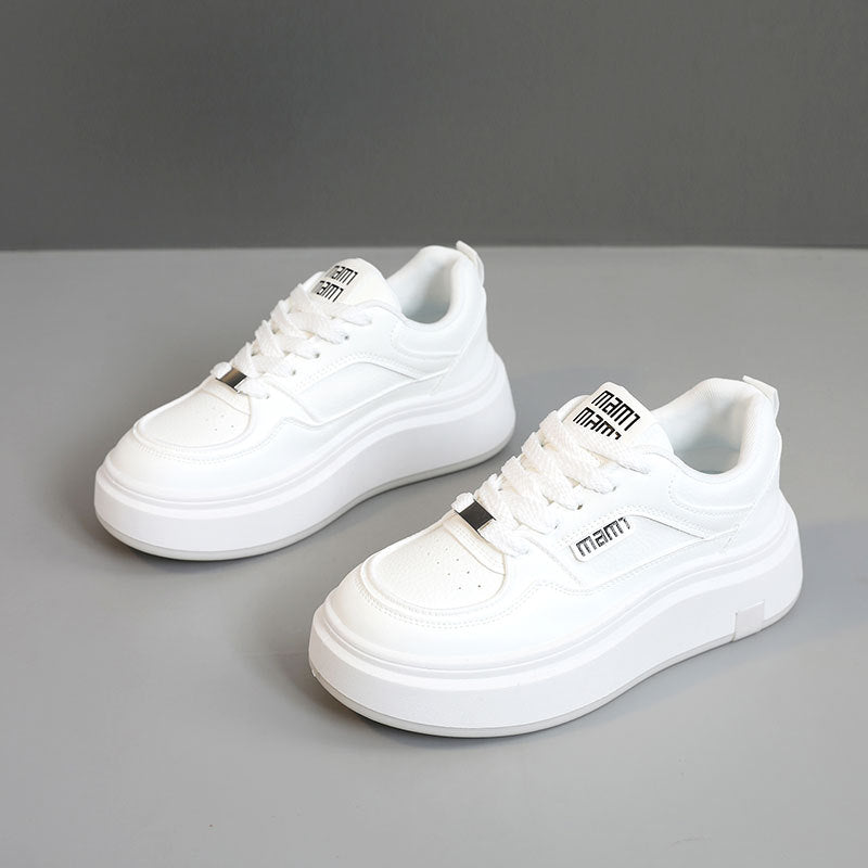 Damen modische Plateau Sneakers mit ergonomischer Dämpfung und trendigem Design R&B