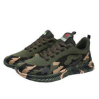 Damen Sportliche Laufschuhe mit Camouflage-Muster und flexibler Sohle