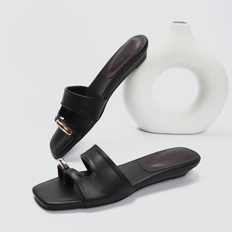 Damen Elegante und komfortable Slides mit modischen Akzenten R&B