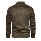Herren jacke im Vintage-Stil mit praktischen Taschen
