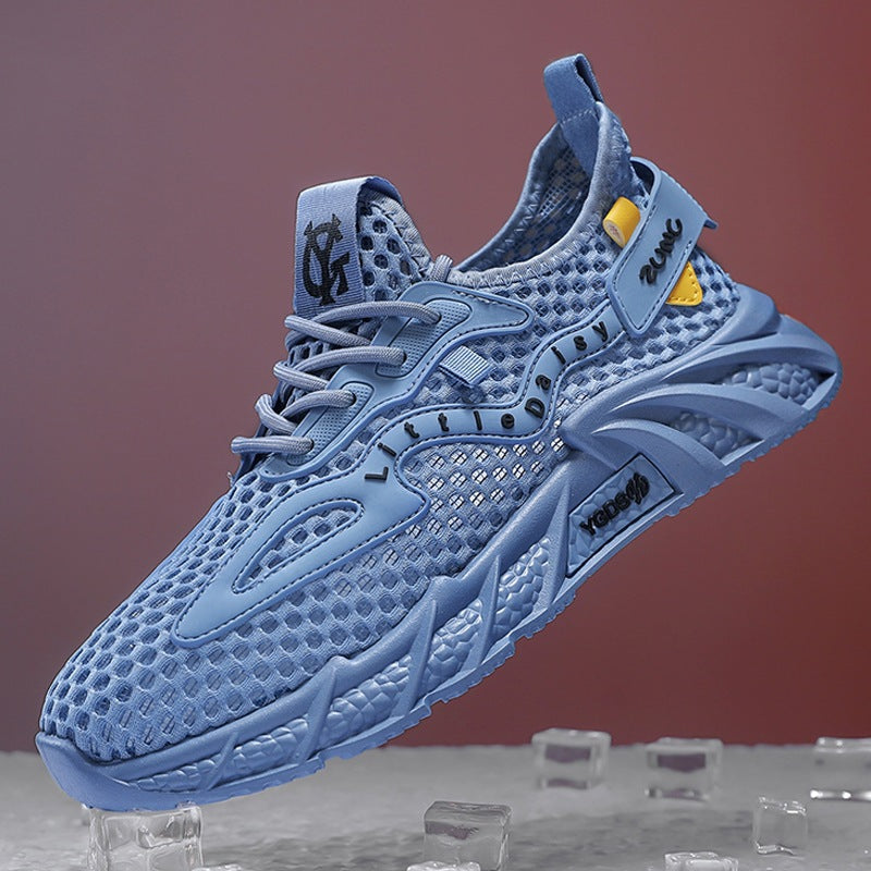 Damen Sportliche Mesh-Sneaker mit atmungsaktivem Obermaterial und innovativem Dämpfungssystem