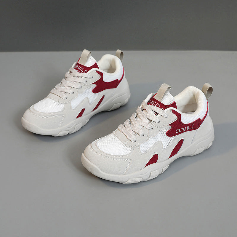 Damen Sportliche Mesh-Sneaker mit ergonomischer Dämpfung und rutschfestem Profil R&B