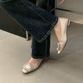 Damen Ballerinas mit funkelndem Strass-Detail R&B