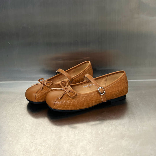 Damen Ballerinas mit dekorativer Schleifenverzierung und komfortablem Riemchenverschluss R&B