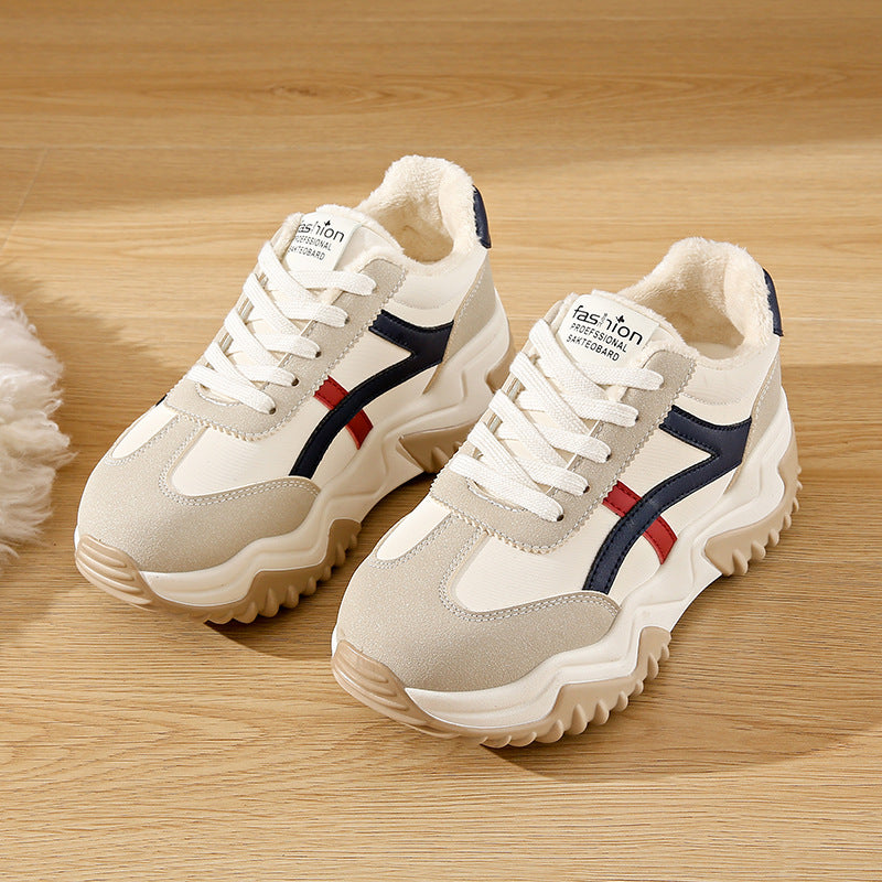 Damen Chunky Sneakers mit sportlichem Profil und gepolstertem Innenfutter R&B