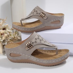 Damen elegante und komfortable Sommerschuhe mit luftiger Perforation R&B