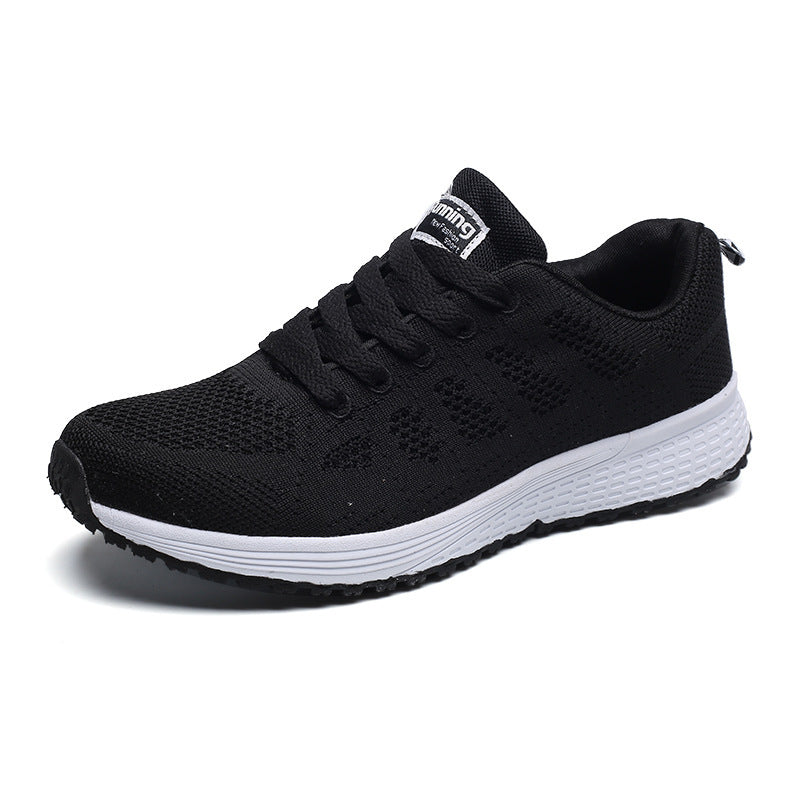 Damen Sportliche Laufschuhe mit atmungsaktiver Oberflächenstruktur und dynamischer Dämpfung R&B