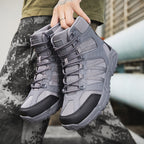 Herren taktische Wanderschuhe mit verstärktem Knöchelschutz und rutschfester Sohle R&B