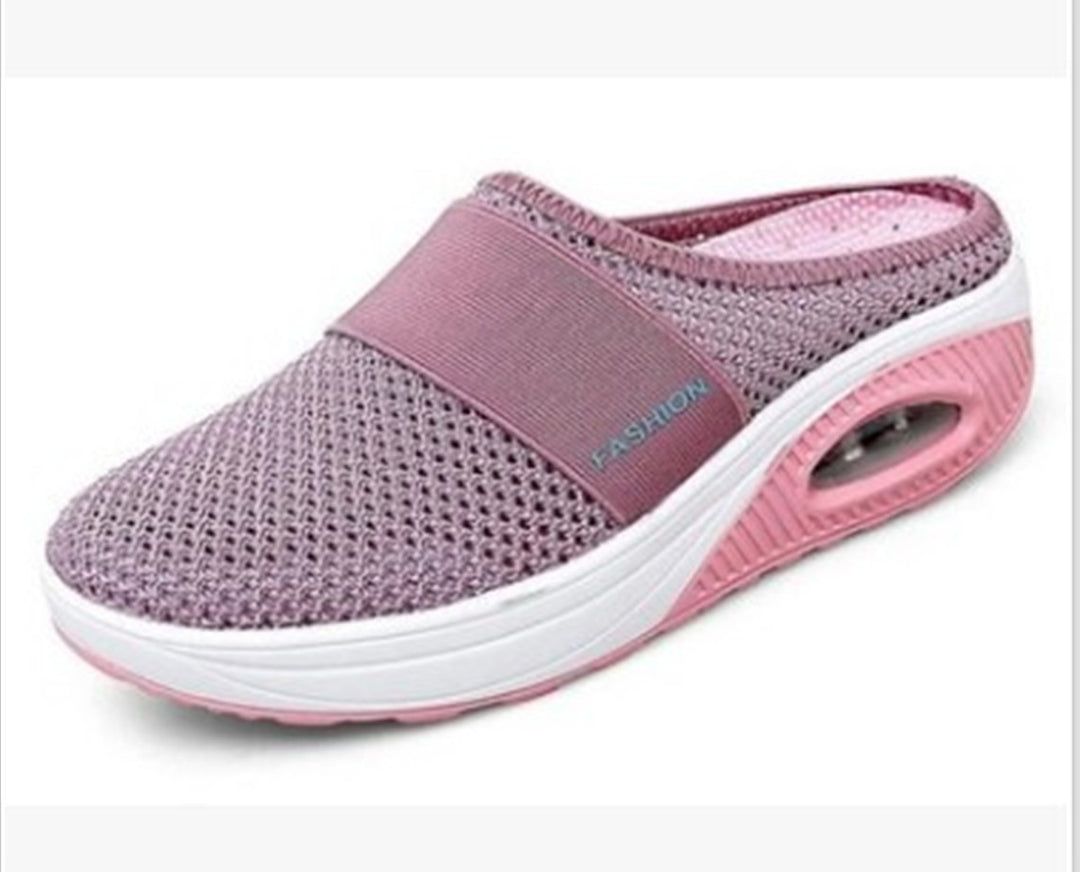 Damen Bequeme Clogs mit atmungsaktiver Mesh-Oberfläche R&B
