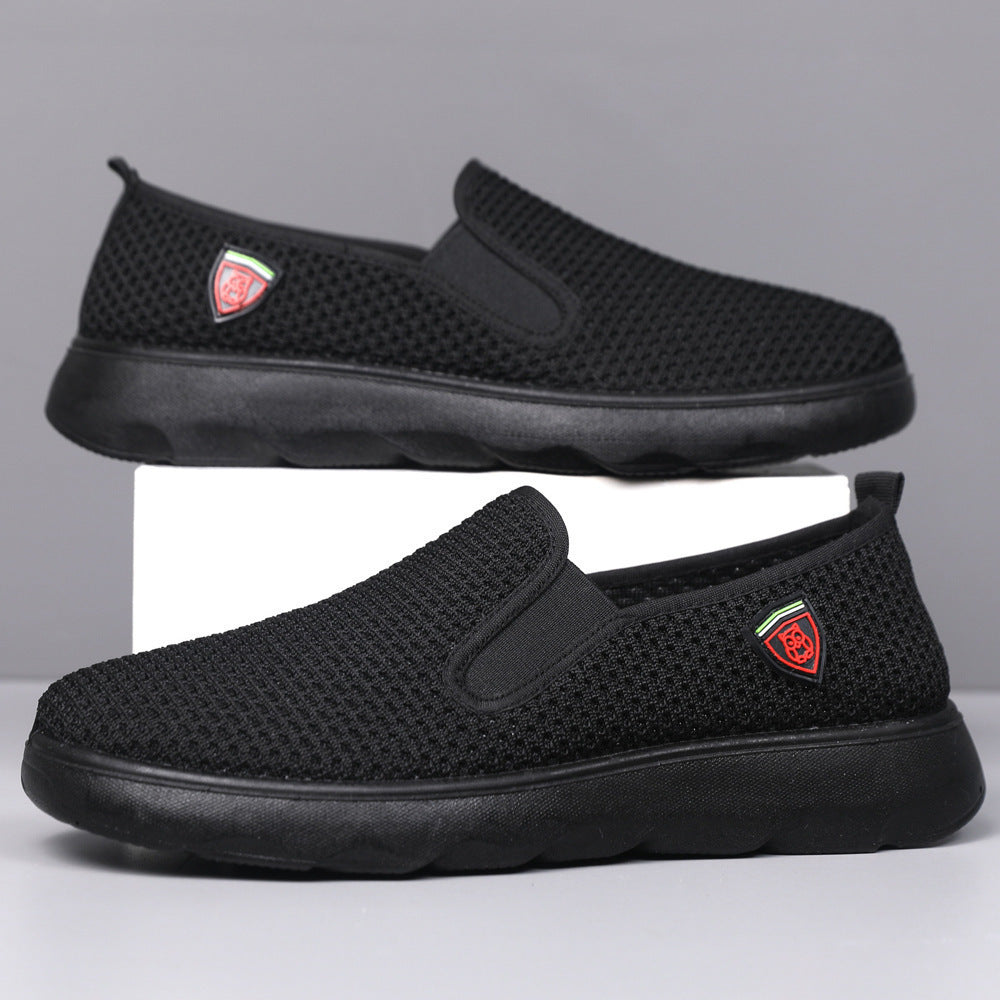 Damen Komfortable Slip-On Sneakers mit atmungsaktivem Obermaterial R&B