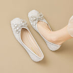 Damen Ballerinas mit funkelndem Strass-Design