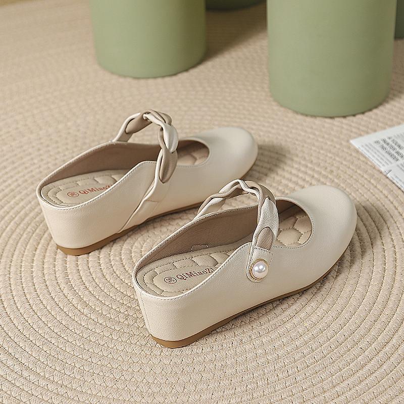 Damen elegante Ballerinas mit modischem Schleifen-Design