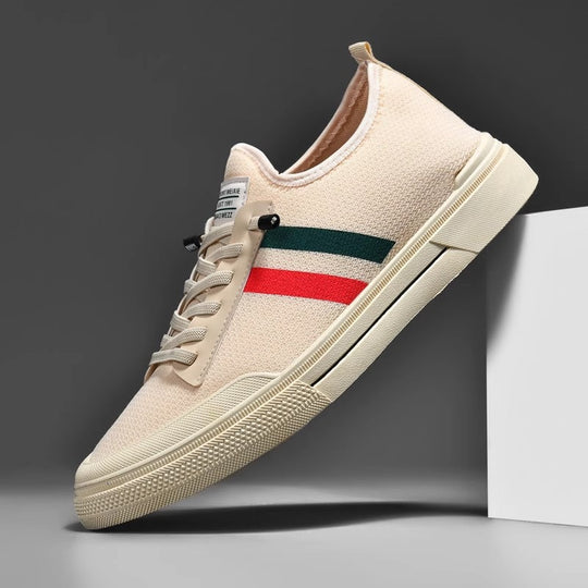 Damen Modische Canvas-Sneaker mit sportlichem Design R&B