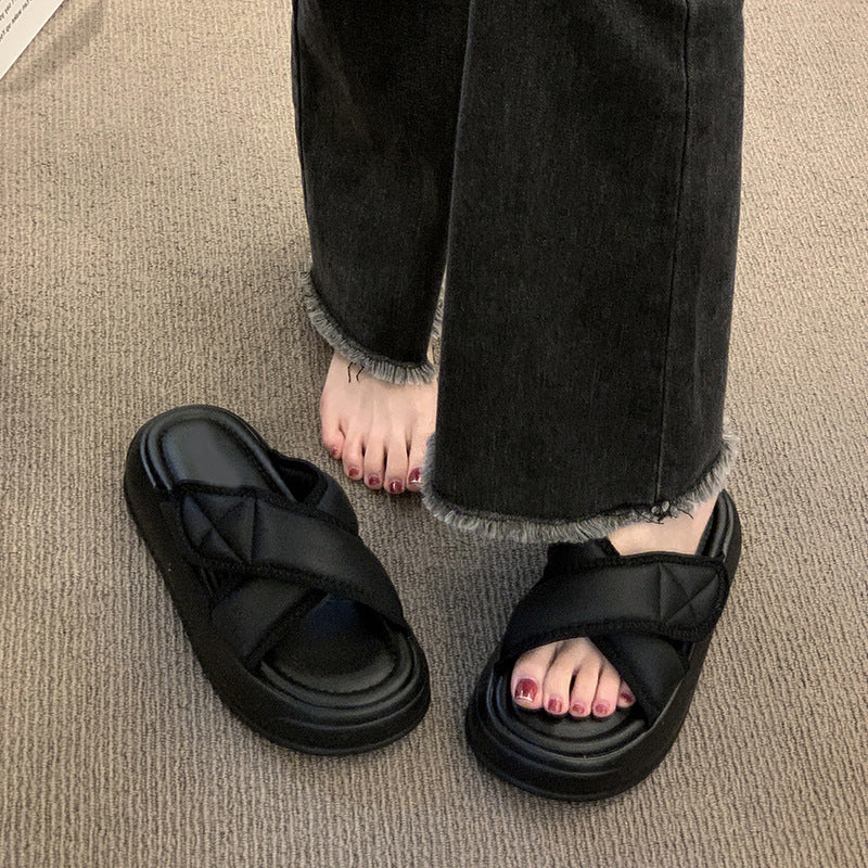 Damen bequeme Sandalen im modernen Design R&B