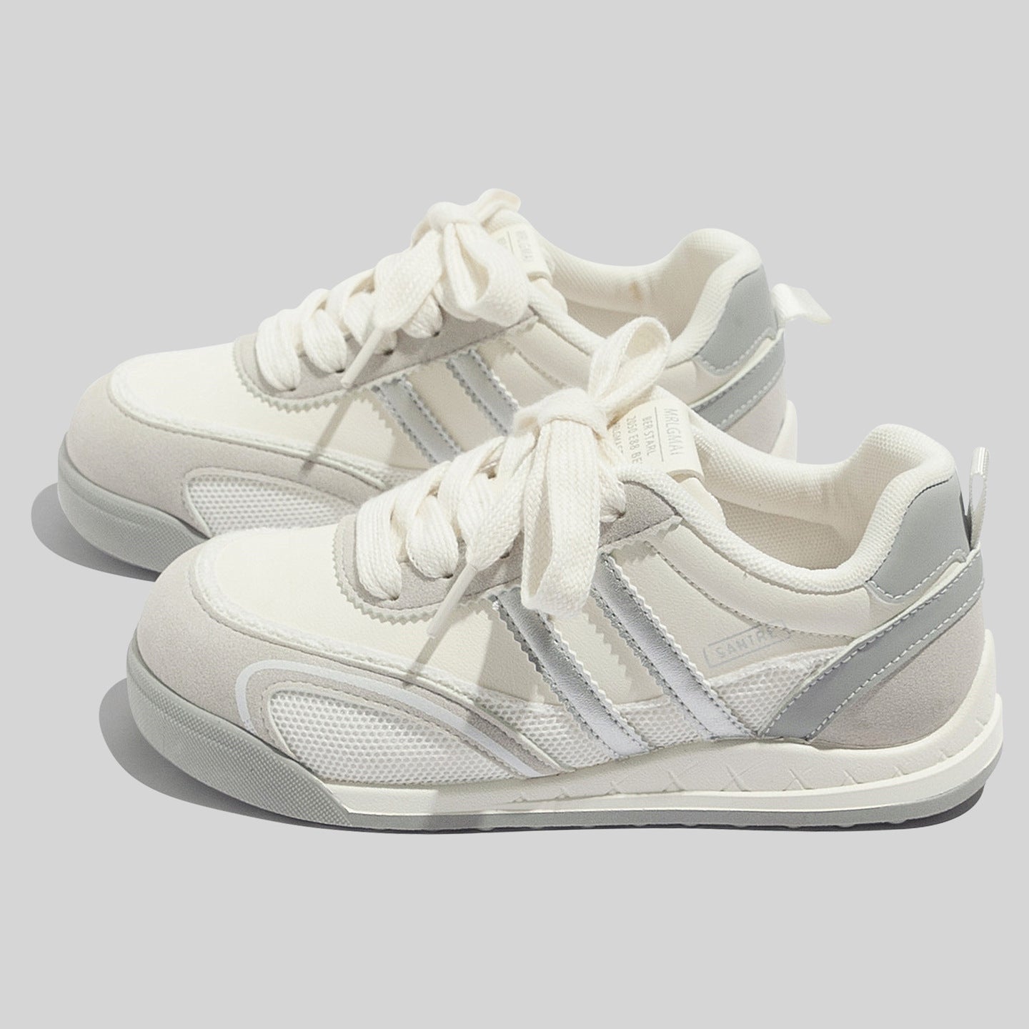 Damen Sportliche Sneakers mit rutschfester Sohle und atmungsaktiver Mesh-Oberfläche
