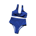 Damen Hochgeschnittener Bikini mit modischem Design R&B