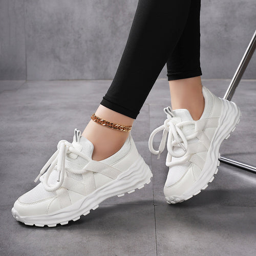 Damen Atmungsaktive Sneaker im modernen Design mit dämpfender Sohle R&B