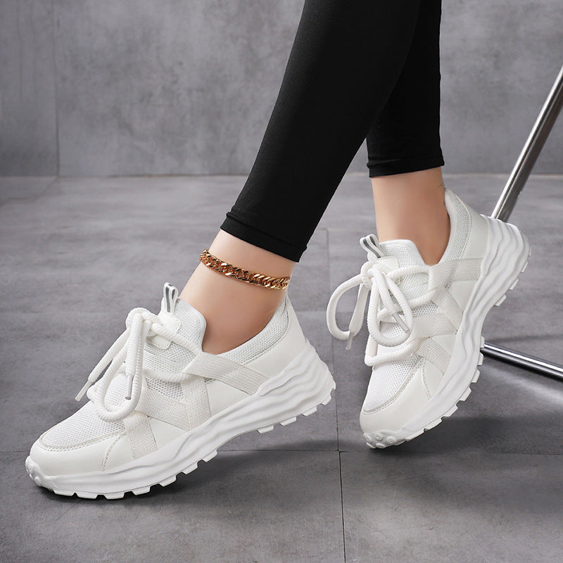 Damen Sportliche Lauf-Sneaker mit atmungsaktivem Mesh und flexiblem Sohlenprofil