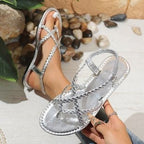Damen Elegante und komfortable Riemensandalen R&B