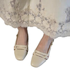 Damen Slingback-Pumps mit modischem Riemendesign und komfortablem Absatz