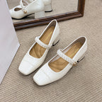 Damen elegante Sling-Pumps mit dekorativem Riemen und komfortablem Blockabsatz R&B