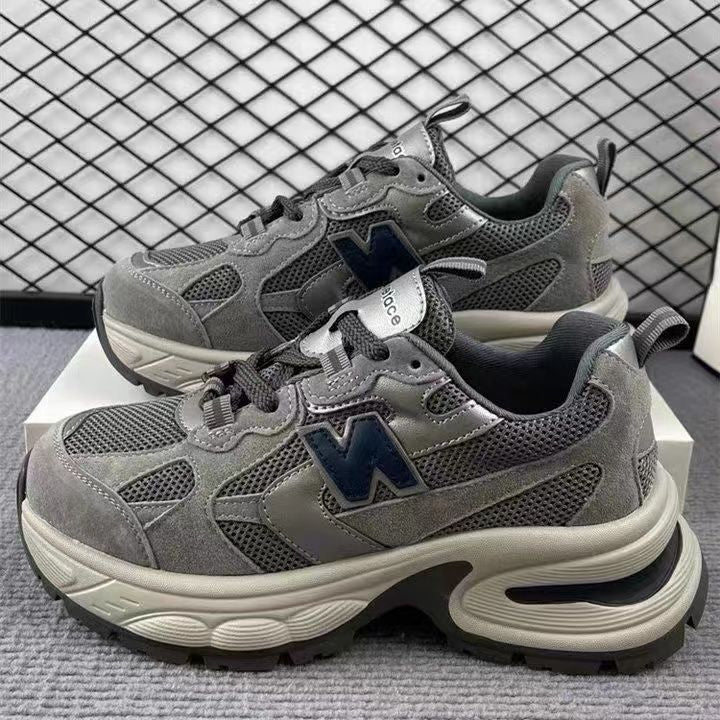 Damen Sportliche Sneaker mit atmungsaktivem Obermaterial und dämpfender Sohle