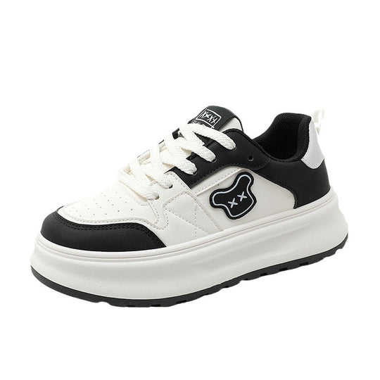 Damen Chunky Sneakers mit atmungsaktiver Mesh-Oberfläche und rutschfester Sohle R&B