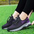 Damen Hochleistungs Fitness-Sneaker mit elastischem Schnellschnürsystem R&B