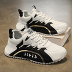 Damen Sportliche Sneakers mit atmungsaktiver Mesh-Oberfläche und gepolsterter Sohle