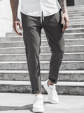 R&B Herren Freizeithose mit Kordelzug und Seitentaschen