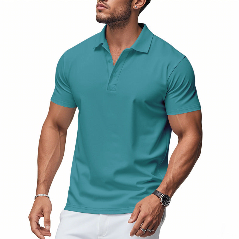 Herren Polohemd mit modernem Schnelltrocknungsstoff und eleganter Passform R&B