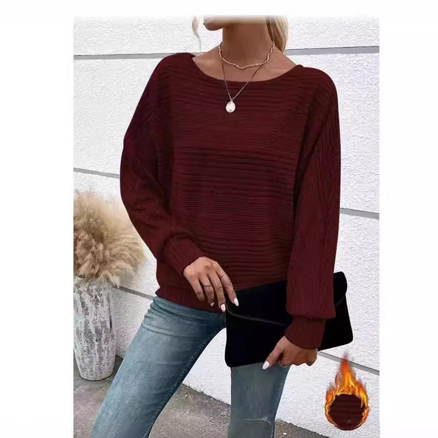 Damen Pullover mit strukturiertem Muster R&B