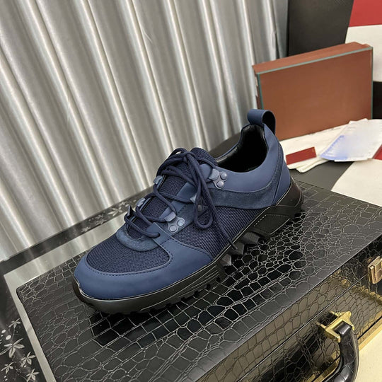 Damen Sportliche Trend Sneakers mit atmungsaktiven Mesh-Details und robustem Design von R&B