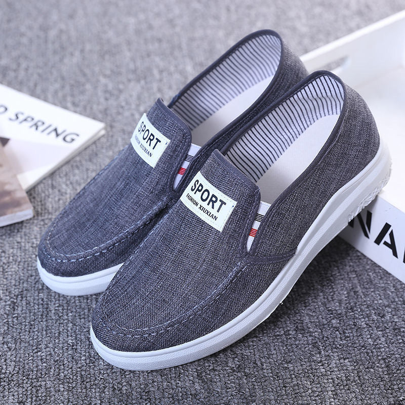 Damen Sportliche Canvas Slipper R&B