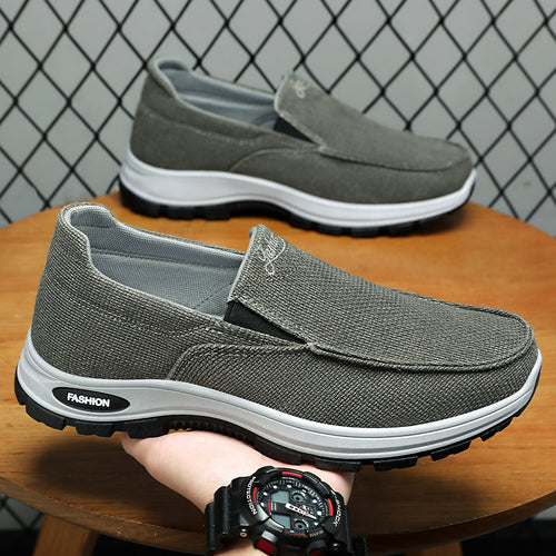 Damen Komfortable Slip-On Sneakers mit rutschfester Sohle R&B