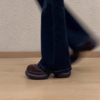 Damen Bequeme und elegante Schnürschuhe mit modischen Akzenten R&B