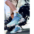 Damen Basketball-Schuhe mit atmungsaktivem Mesh-Obermaterial und innovativer Dämpfungstechnologie R&B