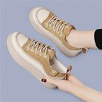 Damen Modische Plateau-Sneaker mit minimalistischer Form R&B