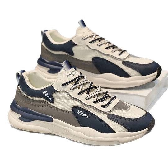 Damen Sportliche Sneakers mit atmungsaktivem Mesh-Obermaterial und rutschfester Sohle R&B