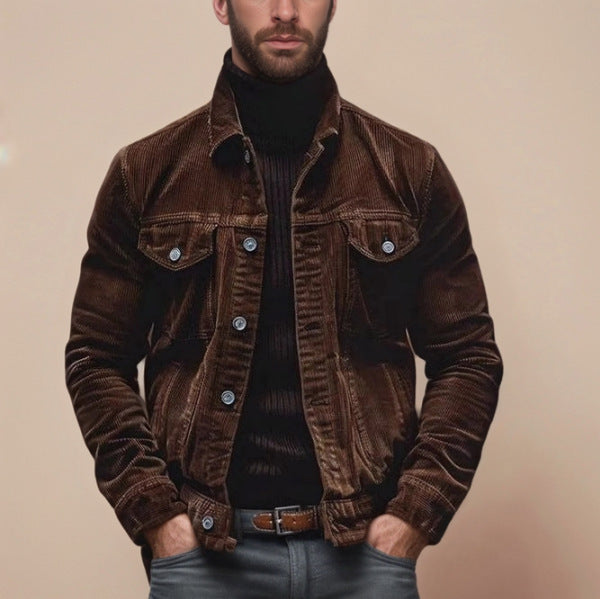 Herren Cordjacke R&B