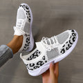 Damen modische Sneakers mit atmungsaktivem Mesh-Obermaterial und rutschfester Sohle R&B