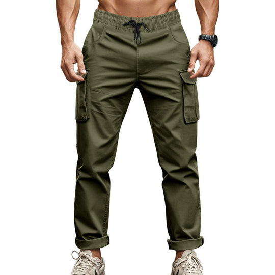 Herren Cargo-Hose mit elastischem Bund und praktischen Seitentaschen R&B 1758812816