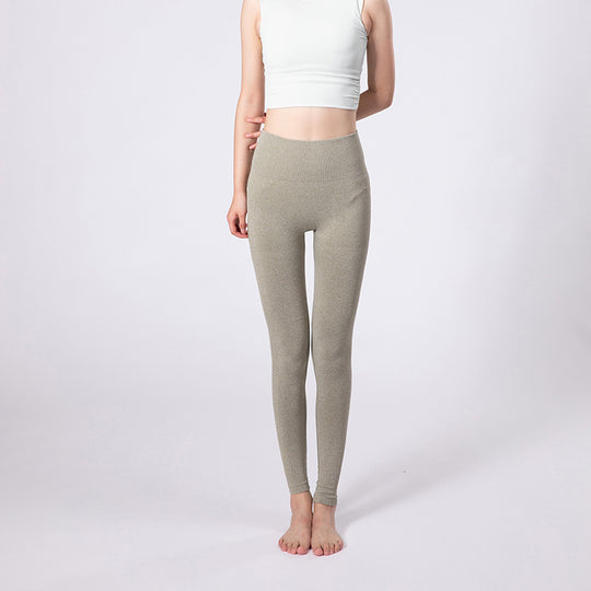 Damen Hochwertige Sportleggings mit hohem Bund und elastischem Material R&B