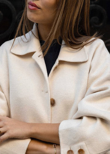 R&B | Grace - Kurz geschnittene Wollmischjacke